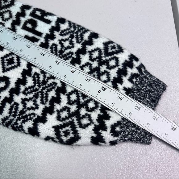 a new day Black and White Patterned Crew Neck Sweater - Picture 8 of 10